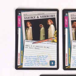 X-Files CCG Smoke & Mirrors Cards - Complete Set of 5 Cards - NM/M - Image 3