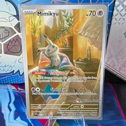 Pokemon TCG Sealed Mimikyu 075 SV Scarlet & Violet Promo Cards Holo EN - Image 1