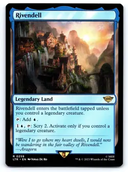 Rivendell 259 Rare Prerelease Cards MTG Foil Near Mint - Image 1