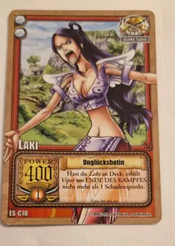 One Piece Karte ES-C18 Laki Unglucksbotin - Image 1