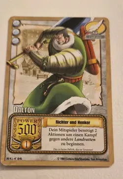 One Piece Karte RG-C26 Dalton Richter Und Henker - Image 1