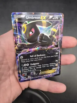 Pokemon Umbreon EX TCG Ultra Rare Holo Card 55/124 Fates Collide - Image 3
