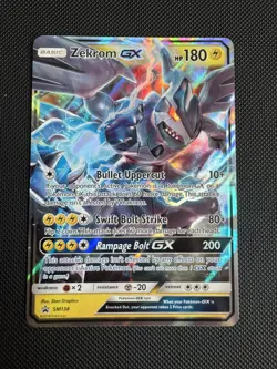 Pokemon TCG Zekrom GX SM138 Sun & Moon Promo Holofoil Near Mint - Image 1