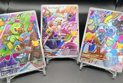 Pokemon TCG First Partner Series 2 Grookey, Scorbunny & Sobble Pack Fresh NM - Image 1