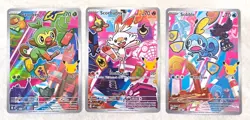Pokemon TCG First Partner Illustration Collection Series 2 Gen 8 Galar Starters - Image 1