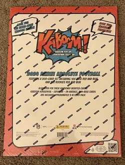 2024 Panini Absolute Kaboom Football Card Advent Calendar Countdown Box 24 Packs - Image 2