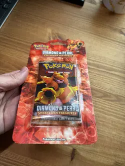 Pokemon Diamond & Pearl Mysterious Treasures Sealed Blister Pack Magmortar / New - Image 4