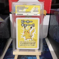 Pokemon TCG Pikachu 2023 Old Maid Japanese Ace 10 Gem Mint - Image 1