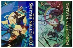WOTC Dungeons & Dragons RPG - HEROES and ADVENTURE FAERUN alternate cover (BOTH) - Image 1