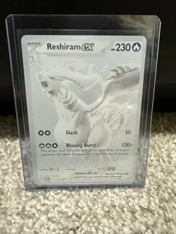 Reshiram ex 173/086 Sv: White Flare Secret Rare Full Art Holo English 230 HP - Image 2