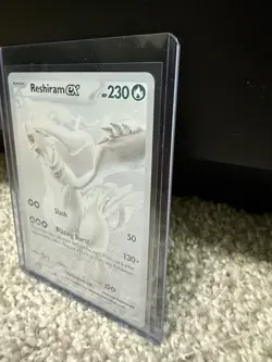 Reshiram ex 173/086 Sv: White Flare Secret Rare Full Art Holo English 230 HP - Image 3