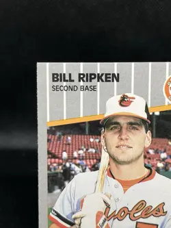 Billy Ripken 1989 Fleer F**K FACE ERROR MISPRINT Black Box Card#616 Orioles - Image 4