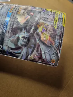 ​Pikachu & Zekrom GX SM168 Tag Team Full Art Promo Pokemon Card DAMAGED - Image 3