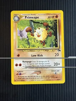 Pokemon TCG Primeape #18/18 - Southern Islands - LP+/NM- - Image 1