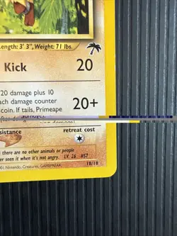 Pokemon TCG Primeape #18/18 - Southern Islands - LP+/NM- - Image 4