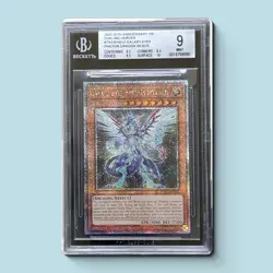 BGS 9 ✨ Galaxy-Eyes Photon Dragon - TN23-EN012 - QC Secret Rare YuGiOh - Image 1