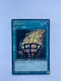 Bonfire RA03-EN073 Ultra Rare Yugioh Card 1st Ed Mint - Image 1