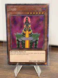 Konami Yu-Gi-Oh! Jinzo RA03-EN099 Platinum Secret Rare Foil 1st Edition - Image 1