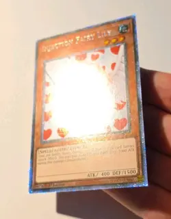 Yugioh Injection Fairy Lily RA03-EN117 Platinum Secret Rare 1st Edition NM - Image 4