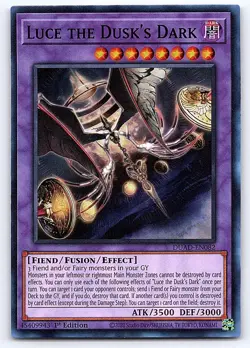 Luce the Dusk's Dark DUAD-EN082 Duelist's Advance Yu-Gi-Oh 1st Edition NM - Image 1