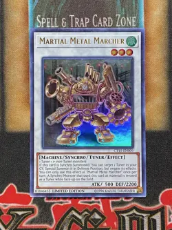 Yugioh Martial Metal Marcher CT15-EN009 Ultra Rare Limited Edition NM - Image 1