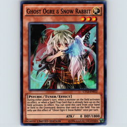 Yugioh Ghost Ogre & Snow Rabbit CT13-EN012 Limited Edition Super Rare - NM💎 - Image 1