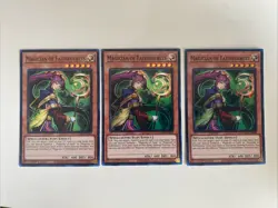 Yugioh - Magician of Faithfulness x 3 - 1st Edition Super Rare LP - Free Holo B - Image 1