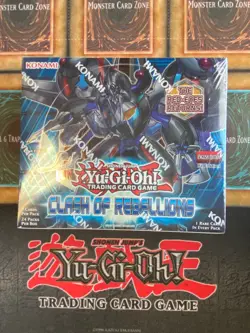 Yugioh Clash Of Rebellions 1st Edition Booster Box Factory Sealed Brand New - Image 1