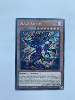 CORI-EN001 Black Chaos Secret Rare 1st Ed YuGiOh - Image 1