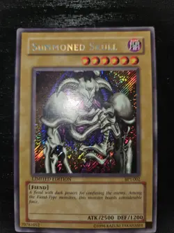Summoned Skull BPT-002 2002 Collectors Tin Limited Edition Yu-Gi-Oh LP - Image 1