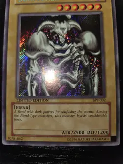 Summoned Skull BPT-002 2002 Collectors Tin Limited Edition Yu-Gi-Oh LP - Image 3