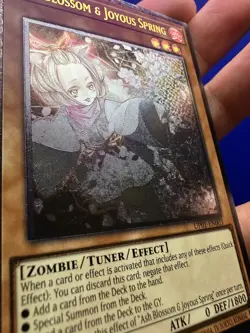 Yugioh Ash Blossom & Joyous Spring Ultimate Rare UP01-EN003 NM - Image 2