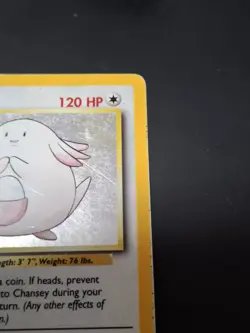 Chansey 3/102 Holo Rare Base Set - Pokemon Card TCG WOTC HP - Image 4