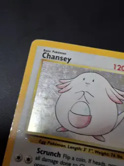 Chansey 3/102 Holo Rare Base Set - Pokemon Card TCG WOTC HP - Image 5