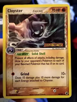 Pokemon Cards Ex Dragon Frontiers Reverse Holo Stamped Shellder & Cloyster - Image 4