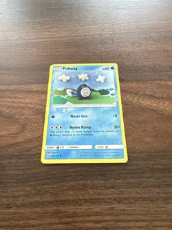 Poliwag SM Base Set Reverse Holo 30/149 Common English 2017 Pokemon TCG - Image 2