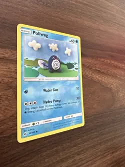 Poliwag SM Base Set Reverse Holo 30/149 Common English 2017 Pokemon TCG - Image 3