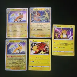 Pokemon Pikachu & Raichu x14 Card Lot Bundle - Image 5