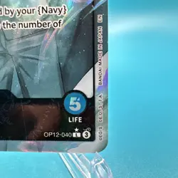 Kuzan (Alt Art) OP12-040 Leader Legacy of the Master ONE PIECE Card Game ENGLISH - Image 5