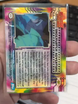 Pokemon TCG Underwater Adventure Pokemon Topps Mewtwo Strikes Back #17 Blue Logo - Image 2