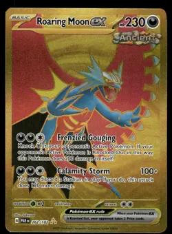 Pokemon Cards Roaring Moon ex 262/182 Paradox Rift Hyper Rare NM *1 - Image 1