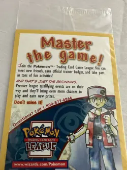 Pokemon Master the Game Prom Card Sealed - Image 4