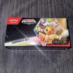 Pokemon Prismatic Evolutions Surprise Box New Factory Sealed TCG - Image 1