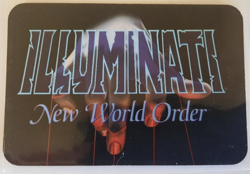 Goal: Kill For Peace! INWO Illuminati New World Order Game Unlimited Rare Card - Image 2