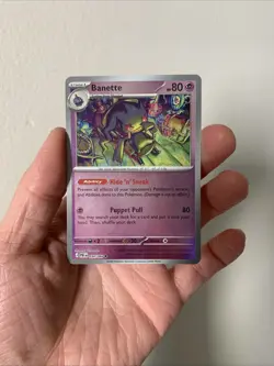 Banette 034/084 NM Reverse Holo - Pitch Black PBL - CARD IN HAND - Image 1