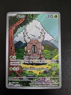 Pokemon TCG Twilight Masquerade Pinsir 168/167 Illustration Rare Holo Card - Image 1
