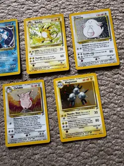 Pokemon TCG Base Set 2 Bundle Holo WOTC 5 x Cards No Duplicates - Image 3