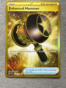 Enhanced Hammer 224/167 Pokemon Card Hyper Rare Full Art Holo Twilight Masquerad - Image 1
