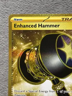 Enhanced Hammer 224/167 Pokemon Card Hyper Rare Full Art Holo Twilight Masquerad - Image 4