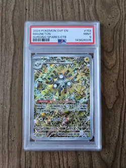 Magneton 159 Sv: Scarlet & Violet Promo Cards Holo PSA 9 - Image 1